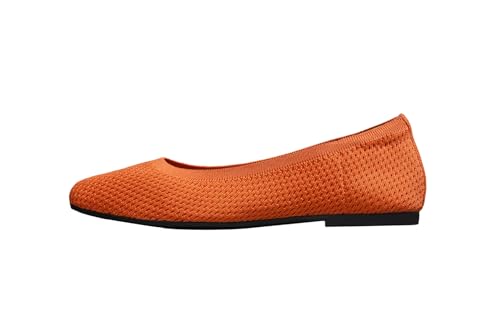 Image of Neeman's Plush Square Flats for Women | Ballerinas & Slip On Casual Shoes| Comfortable & Flexiable