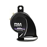PIAA(ピア) バイク ホーン 600Hz SPORTS HORN 112dB 1個入 雨にも強いスポーツ仕様 軽量タイプ 車検対応 MHO-3