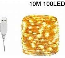 USB Starry Lights, Outgeek 32.8ft LED String Light 100 LEDs Fairy Light for Wedding Party Festival Home Decorations Bedroom Patio