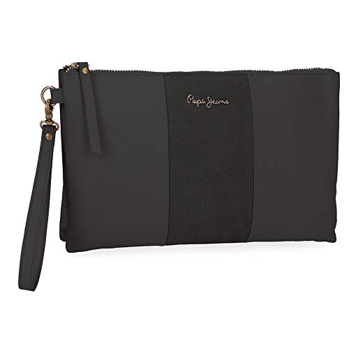 Bolso de mano Pepe Jeans Double Negro