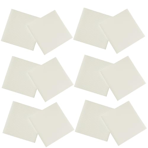 Garneck 100 Sheets Pizza Paper Mats Tray Oil-proof for Home Restaurant No Odor Healthy Practical Design