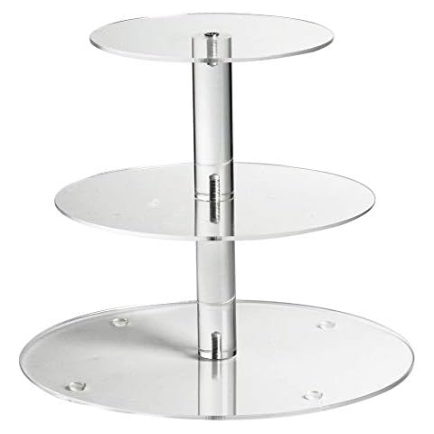 weddingwish 3 Tier Round Acrylic Cupcake Stan(New) Cover