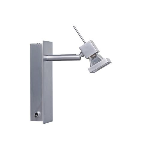 Preisvergleich Produktbild Paulmann 664.63 Wandstrahler, Metall, GU5.3, silber