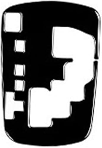 Panel indicador de cambio de marchas Hilux 2015-2021 pegatina central moldura LHD