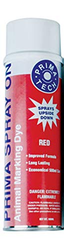 Prima Marc Livestock Marking Paint, Red, 500ml