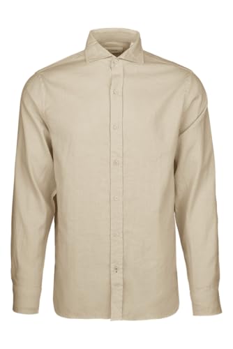 Image of SWIMS Santorini Men's Long Sleeve Linen Stretch Button Down Shirt