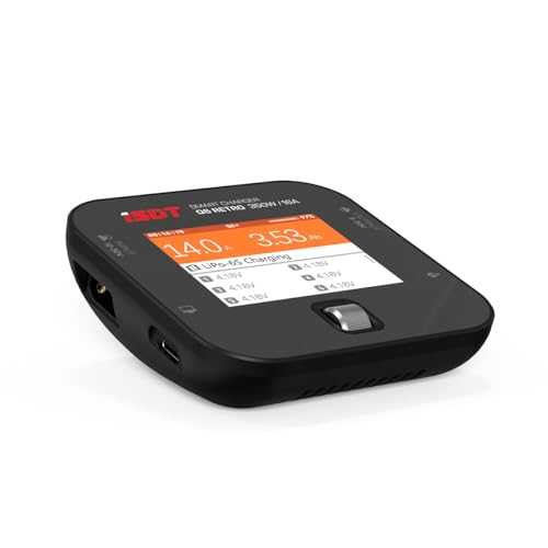 Cargador Lipo ISDT Q6 Retro balanceador digital inteligente 2-6S de 350W para modelismo RC DC