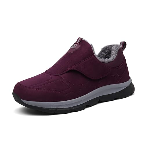 Zapatillas hombre de invierno cómodas y anchas con suela antideslizante para pies delicados