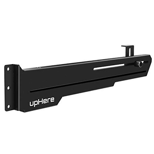 upHere GS05BK karta graficzna GPU Brace Support, uchwyt na ścięgna / kaburę, obsługa regulacji długości i wysokości, kolor czarny