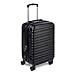 Amazon Basics 21' Hardside Carry-On Luggage, Hardshell Suitcase With Wheels, Expandable For Up to 25% More Space, With Scratch-Resistant Surface, Four Multi-directional Wheels, Black
