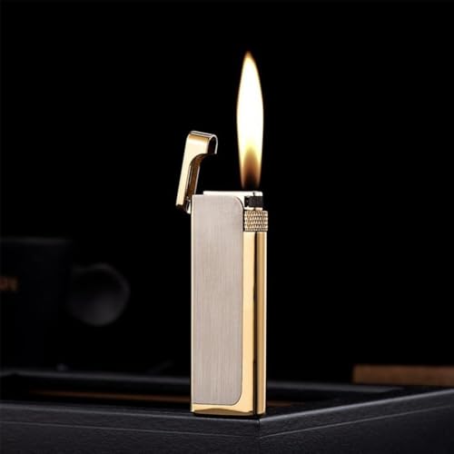 Encendedor ultrafino recargable de butano HUZHUAN miniatura 2