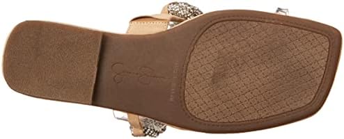 Jessica Simpson Women's Rowine Toe Loop Flat Sandal, Clear, 5.5 | Image 3
