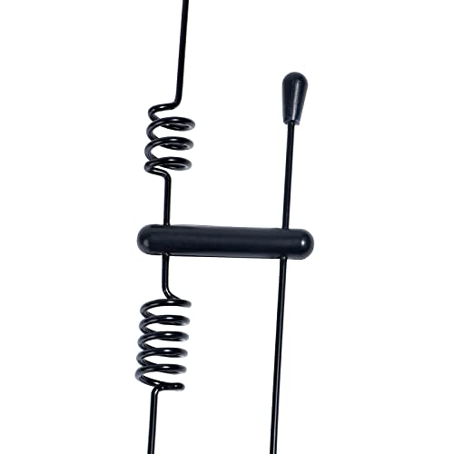 UAYESOK VHF UHF 2m/70cm Dual Band Mobile Radio Antenna Magnetic Base Aerial - PL259 Plug With 13ft(4m) RG-58 Coax Cable For Vehicel Car Bus Taxi Transceiver Police Scanner Ham Radio(Black) - Image 3