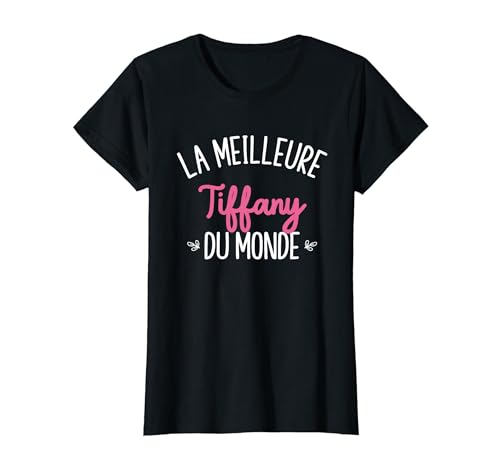 Photo de Femme Humour Cadeau Personnalisé BFF Prénom Tiffany T-Shirt