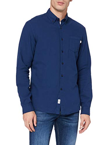 Preisvergleich Produktbild Hackett Mens HKT GMT DOBSTR Shirt, 595NAVY, S