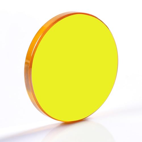 Mcwlaser Cvd Ii-Vi Znse Lente Láser Co2 Diámetro: 30mm Fl: 2 O 50.8mm Lente De Enfoque Laser Focus Lens Para Grabado Láser Co2 Grabado Cortador De Corte 300w-600w