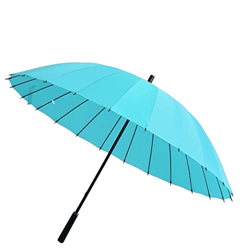Parapluie de voyage automatique à long manche et 24 os CMBSSTFC grand modèle double couche