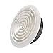 Hon&Guan 200mm Grille de Ventilation Ajustable Aération d'Air Ronde