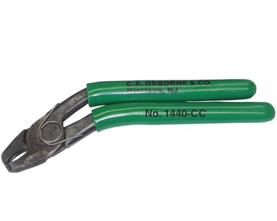 C. S. OSBORNE 1440-CC - HOG RING PLIER, BENT HANDLE, CLOSING