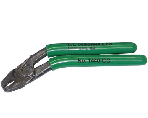 C. S. OSBORNE 1440-CC - HOG RING PLIER, BENT HANDLE, CLOSING SPRING by C.S. Osborne