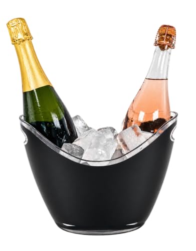 Vin Bouquet Cubitera, Negro, para 2 botellas