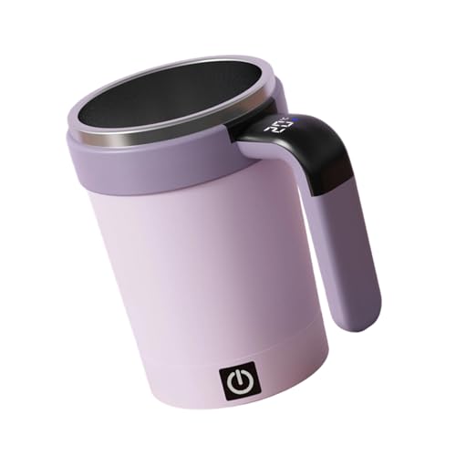 jiingekk Auto Stir Protein Shaker - Taza mezcladora con carga USB, mezclador portátil para gimnasio, reemplazos de comidas