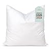 Pillowflex Synthetic Down Pillow Insert 24×24 Down Alternative Pillow Large Euro Pillow Square Ultra Soft Throw Pillow Euro Bed Sham 1 Decorative Form