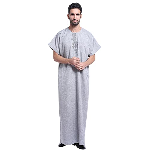 Vêtements islamiques hommes style caftan arabe et afghan