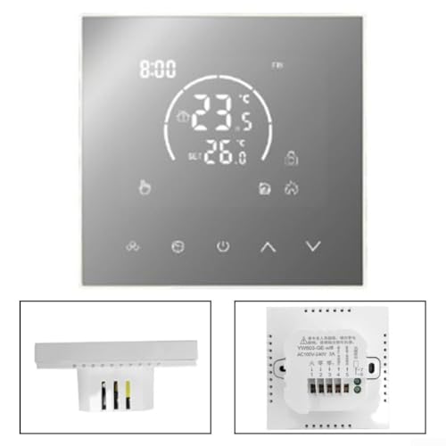 Programmable Electric Floor Thermostat with Child Lock