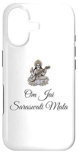 Saraswati Vc fUC Om Jai Saraswati Mata X}zP[X iPhone 17 p