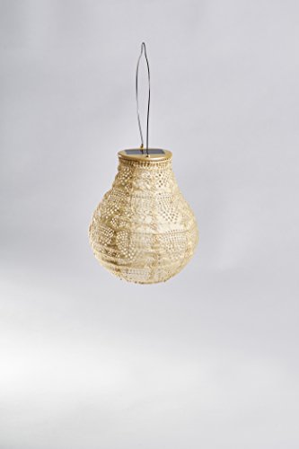 Allsop 31600 8" Bulb Solar Light, Pearl Wave #TOP5