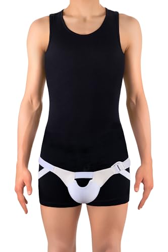 FlexaMed Suspensory Scrotal Support with Leg Straps - Large