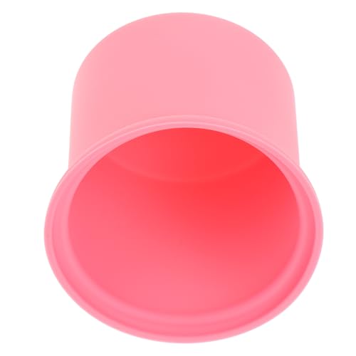 Gatuida Forro de Silicona para Calentador de Cera Depilatoria 200 Ml Recipiente Pequeño Resistente al Calor Antiadherente y Fácil de Limpiar Accesorio para Máquina de Depilación Rosa