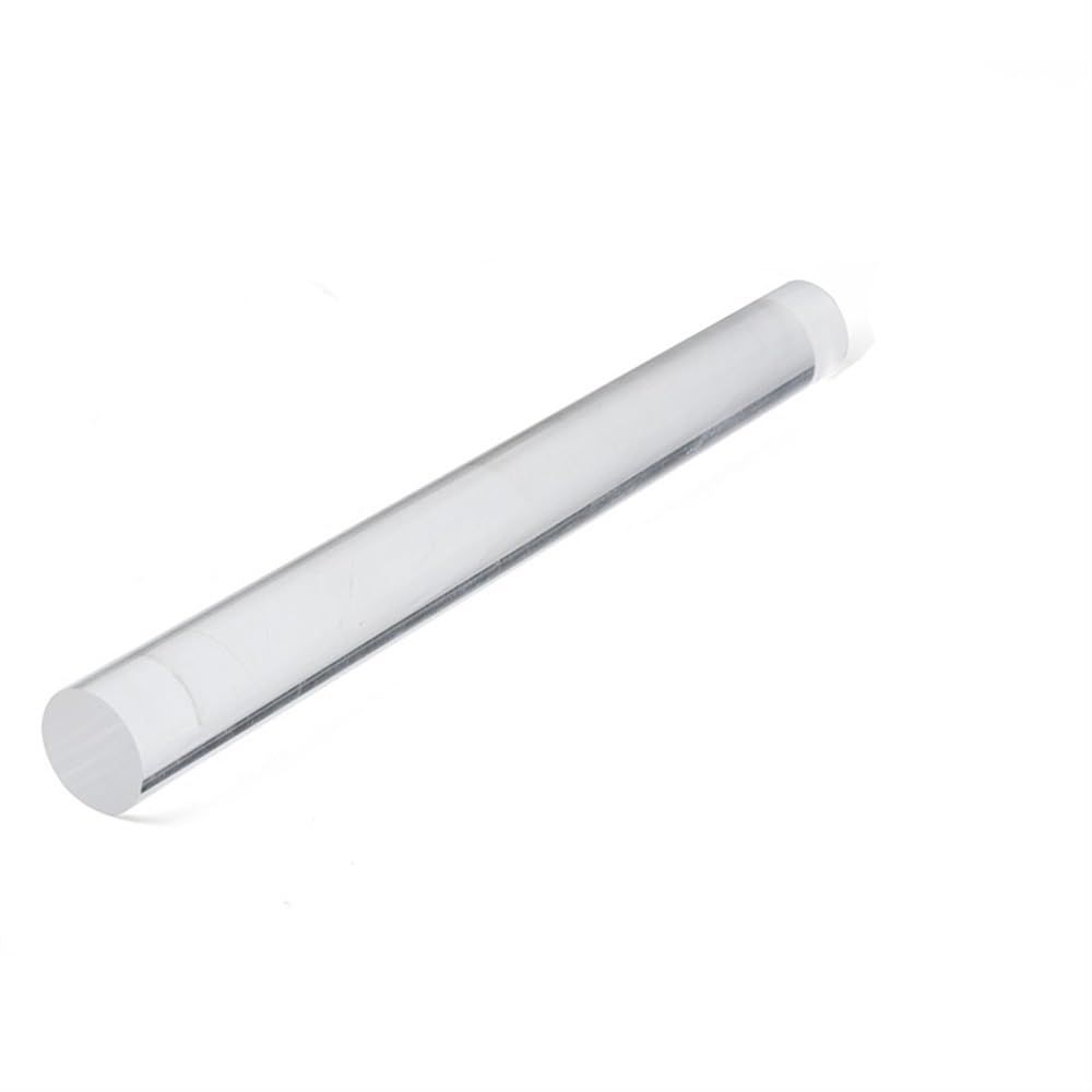 LKLNCXC Plastic rod 1pc Transparent Acrylic Plastic Solid Rod, PMMA Round Bar, Organic Glass DIY Craft Architectural Model Material(6MM*200MM)