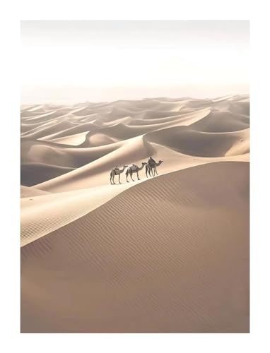 Affiche classique paysage de montgolfière beige sur toile d'art premium G - 2