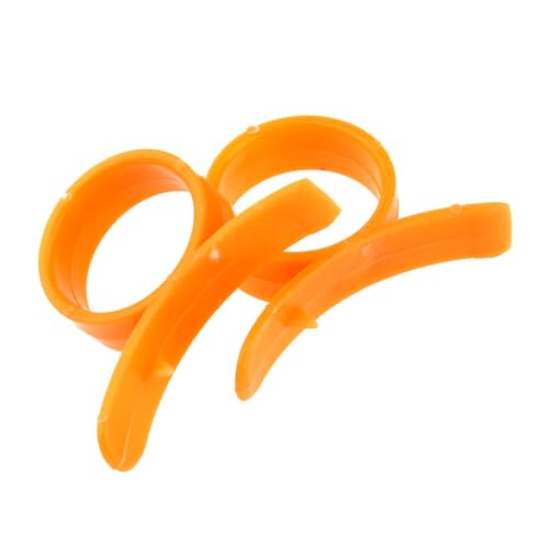 BESTonZON Sbucciatore Arance in Plastica Affettatore Agrumi Set da 10 Pezzi Design Portatile e Curvo Pelapatate per Frutta Facile da Usare e Adatto per Arance e