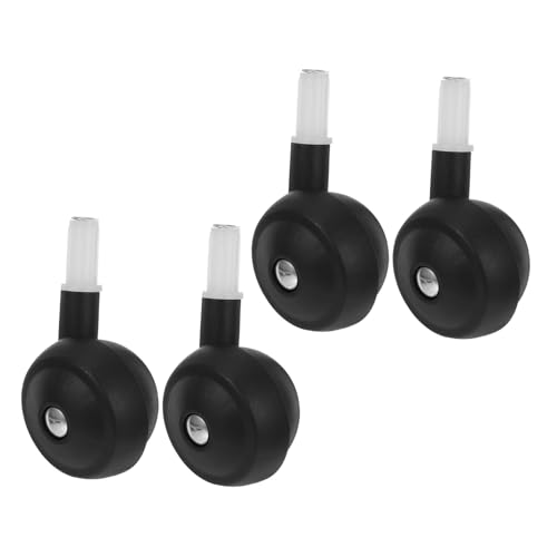 iplusmile 4Pcs Baby Walker Replacement Wheels Universal Quiet Swivel Caster for Trend Strollers and Infant Walkers Easy Installation Durable Plastic Parts 3.07in