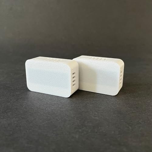 Image of AKAMATIS Human Presence Sensor v2.2 for Home Assistant, mmWave Radar Smart Motion Sensor, Adjustable Sensitivity, WiFi (Seeed C3, External Antenna + LD2410B) (White, 2 Pack (Sensor Only))