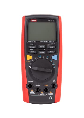 UT71 A/MIE0091 ölçüm cihazı AC DC LCD dijital Multimetre Voltmetre gerilim Strommesser