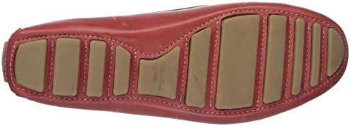 Driver Club USA Womens Leather Made in Brazil Washington Driver Driving Style Loafer, Coral Nappa/Nubuck, 10.5 M US | Image 3