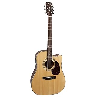 Cort E70CE Guitare acoustique Pores Ouverts - Les Beatles, Paul McCartney, John Lennon, RIngo Starr, George Harrison