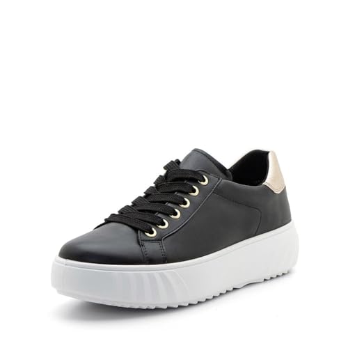 ARA Women's Mikky Black Platinum Leather2