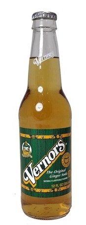 Vernor's Ginger Soda, 12 Ounce (12 Glass Bottles)