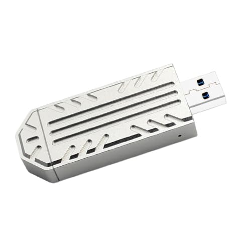 Carcasa SSD M.2 2230 NVME 10Gbps Aluminio Plata miniatura 1