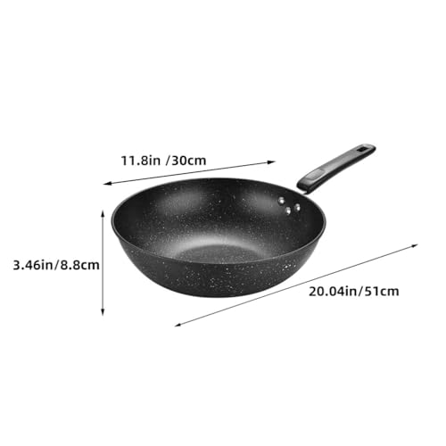 Wok tradicional de piedra Maifan antiadherente VOSAREA miniatura 6
