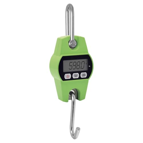 Báscula colgante digital pesada 300 lb verde miniatura 1