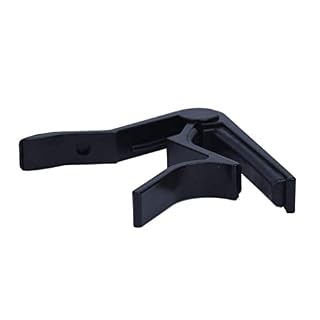 TuDu Déclencheur de Alliage à une seule main Capodastre pour guitare Changement rapide, Noir - Les Beatles, Paul McCartney, John Lennon, RIngo Starr, George Harrison TuDu Déclencheur de Alliage à une seule main Capodastre pour guitare Changement rapide, Noir – Image 2