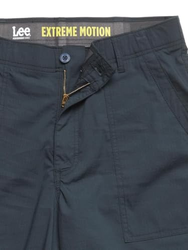 Image of Lee Men's Extreme Motion Relaxed Fit Utility Flat Front Short