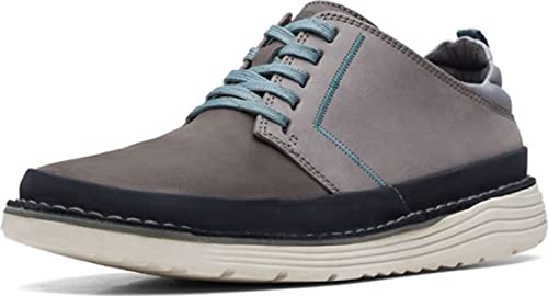 Basket Clarks Homme Brahnz Low Tissu Oxford legere et confortable pour marcher