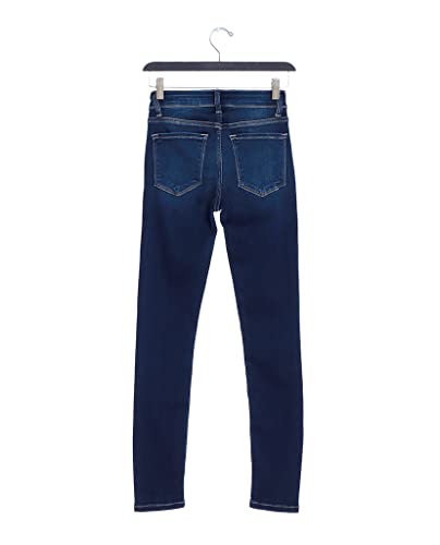 Flying Monkey Dark Blue Fading Skinny Jeans Mid-Rise2